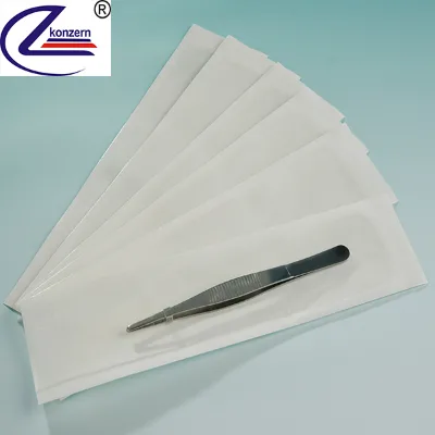 Medical Heat-sealing sterilization Tyvek pouch for plasma