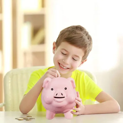 High Quality Pink Piggy Pig Shape Money Bank Ceramic Coin Storage Saving Box for Home Decor Money Boxes