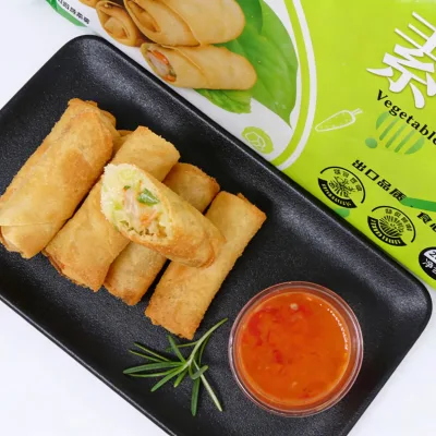 China Factory 2oz Vegetable Spring Roll Manufacturer - High Quality Frozen Spring Rolls for Export & Wholesale