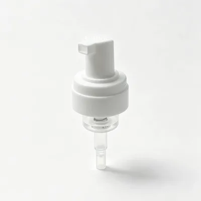 Supplier High Quality 30/410 White Non Spill Plastic Press Soap Foam Pump Dispenser for Skincare Bottles