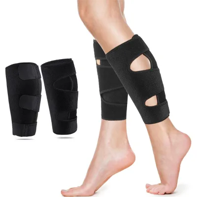 Calf Brace,Adjustable Shin Splint Support,Lower Leg Compression Wrap Increases Circulation,Reduces Muscle Swelling,Calf Sleeve