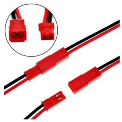 Male&Female Connector JST Plug Cable 2 Pin Connectors Terminals