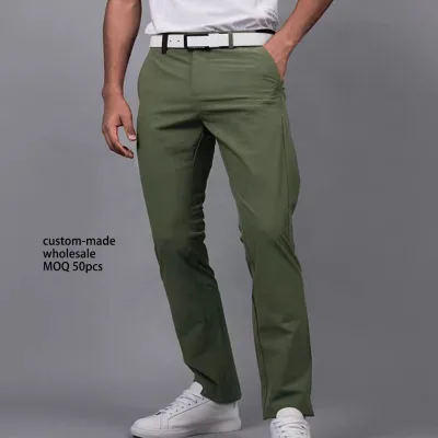 Summer Men's Clothing Golf Trousers Custom Quick Drying Breathable Sports Lightweight Performance Fast-dry Mens Nylon Golf Pants