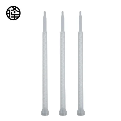 Short Static Mixing Tip with 2mm Outlet for Spray Joint Connection