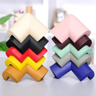 NBR Thicken L Shape Safety Protection Nbr Environmental Friendly Rubber Baby Anti-Collision Table Corners