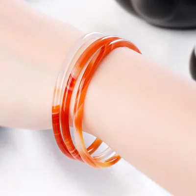2026 Jade Bracelet Jadeite Natural Jade Bracelet Agate Bangles Women
