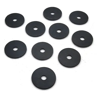 Fastener Manufacture Custom Black Plain Flat Nylon Plastic Rubber Washer