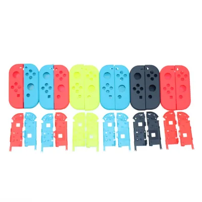 Full Housing Faceplate Handle Shell Case Cover & Battery Middle Plate Frame Replacement for Nintend Switch NS Joy-Con Controller