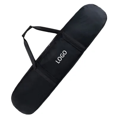 Custom High Capacity Winter Travel Snowboard Bag Lightweight Durable Padded Board Case with Multi-Pocket Storage