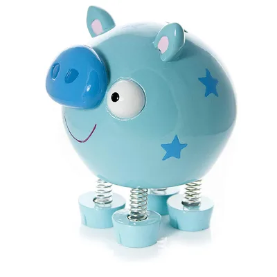 Piggy Bank Kids or Adult Blue Piggy Bank for Boys or Girls