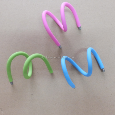 Environmental protection Colorful Silicone Gooseneck Tube Metal Snake Tube