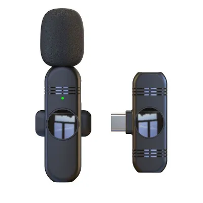 Hot Selling Products Wireless Clip Microphone Mini Wireless Microphone for Live Short Video & Vlog