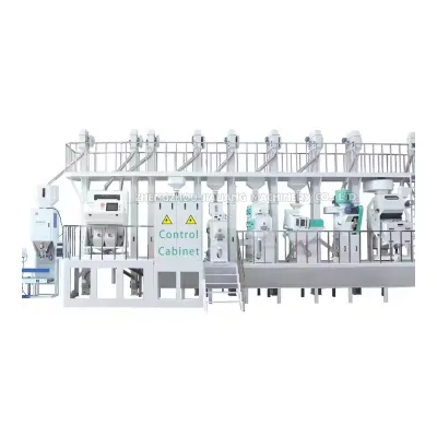 Automatic 20 TPD Compact Mini Rice Milling Machine Includes Motor Parboiled Rice Production Line Best Price