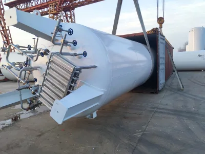 Durable Large Liquid Nitrogen Storing Equipment LN2 Cryogenic Storage tank