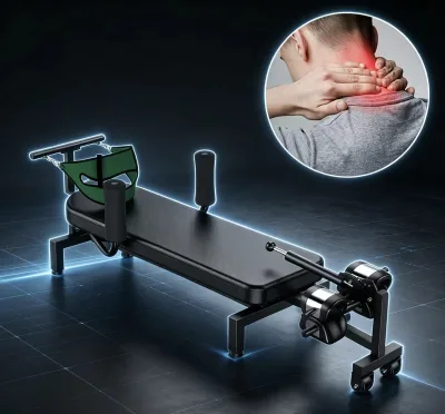 Electric Whole Body Spine Stretching Device Post-Workout Muscle Recovery Equipment for Gym Studio Athlete Body Relaxation