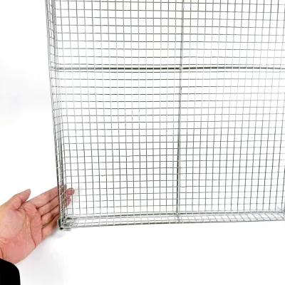 Custom 316L SS Stackable Wire Mesh Trays for Barbecue Grills Baking Dishes