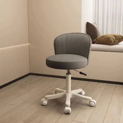 Factory Price Makeup Chair Adjustable Soft Comfortable Rotatable Lifting Living Room Chair Beauty Salon Stool Office Furniture