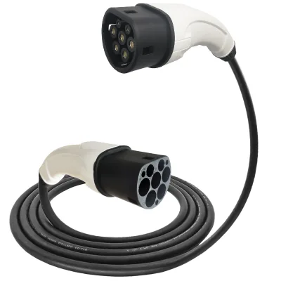 Hot Sale 7kW 1phase EV Charging Cable 32A Type 1 to Type 2 1 Year New TPE Material Heat Resistant Electric Vehicle Charger Cord