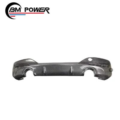 I Series F20 M-Sport LCI(2015.5-) M135i/140 3d Rear Diffuser Fit for F20 Carbon Fiber Material Car Rear Lip