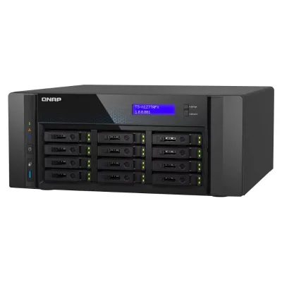 Outstanding Performance QNAP TS-h1277AFX Is Equipped with AMD Ryzen 7 9000 Series Processors and DDR5 Memory NAS Server Storage