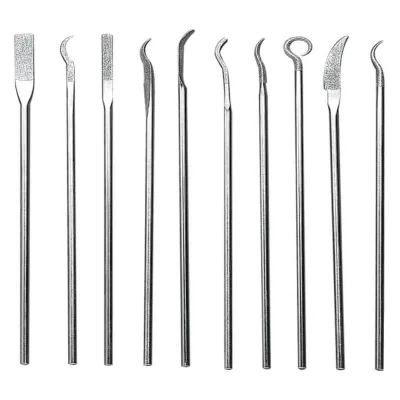 Free Sample Shank 3mm Diamond Bent Files Set Diamond Necklace Engraving Bit Files