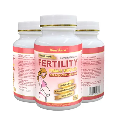 Natural Female Fertility Tablet Wins Town Organic Cleaning Womb Herbs Pills Detox Fertility boost Capsule for Women Having Baby