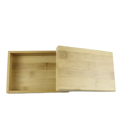 YUSHI Wood Craft Box Custom Bamboo Wooden Jewelry Fancy Small Storage Boxes for Gift