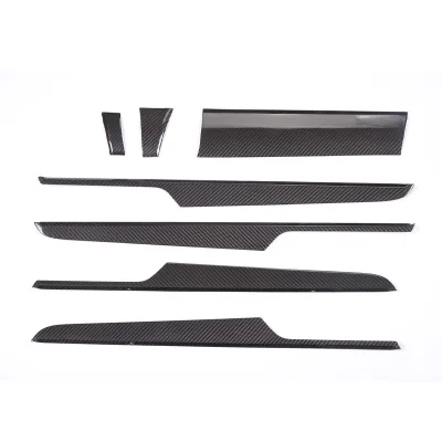 Luxury Carbon Fiber Dashboard Trim for  for Macan 95B.1 2014-2017 Interior Accessories Auto Parts