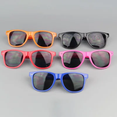 Custom logo Cross-Border European American Men's Sunglasses UV400 Protection Custom Logo Fashionable PC Material Gift