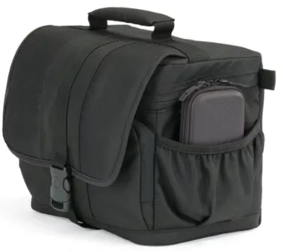 Compact Crossbody Shoulder Bag for SLR/DSLR Mirrorless Cameras and Lenses Durable Zipper Closure with Shockproof Feature