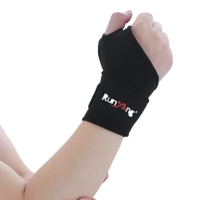 Adjustable Wrist Stabilizer Compression Sleeve Self Heating Wrist Support Band Gym Wrist Wraps Brace Nylon Neoprene