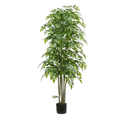 Factory Price High-End Artificial Greenery Banyan Tree UV-Protected for Luxury Shopping Mall Landscaping