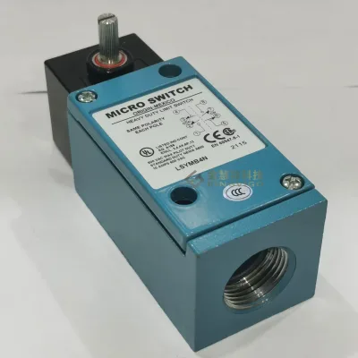 Honeywell LSYMB4N Heavy Duty Limit Switch DPDT 10A 600V AC Side Rotary Actuator Screw Terminal HDLS Series