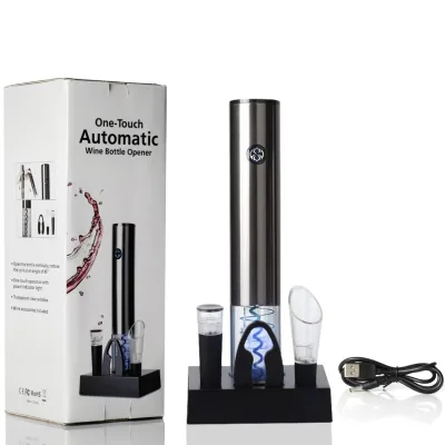 Rechargeable Automatic Corkscrew Wine Opener Handheld Electric Gift Wine Opener Wine Bottle Opener Accessories Set