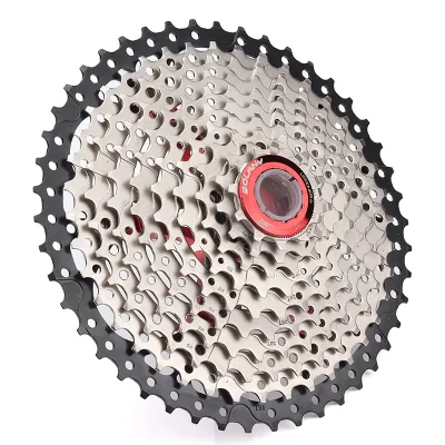BOLANY MTB Cassette 10speed Bike Cassette Mountain Bike 11-40/42/46/50T Sprocket Derailleur