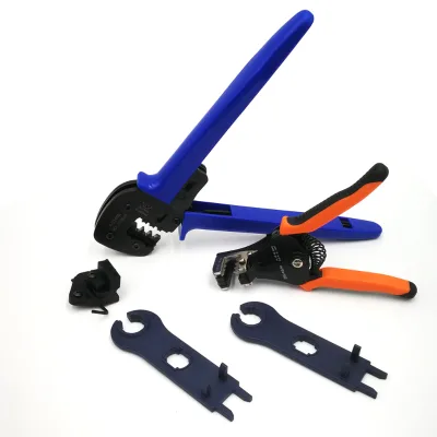 A2546B-D Solar Crimp Pliers 14-10 AWG Range for Crimping Tools Sets and Polished Dies