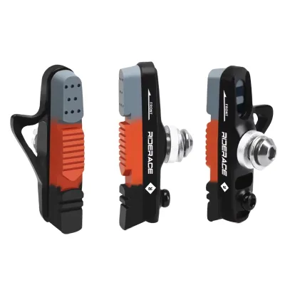 1Pairs Road Bike Brake Pads C-Brake Pad CNC Aluminum Alloy Durable Silence Rubber Bicycle Brake Shoes Cycling Accessories