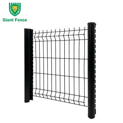 Customized High Quality Australia Luxury Safety Fencing Modern Carbon Steel Home Outdoor Garden 3D Curved Welded Wire Mesh PVC