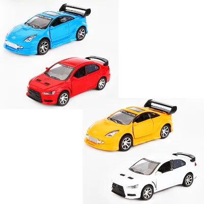 New Car Products 1:32 Pull Back Metal Car Door Can Be Open