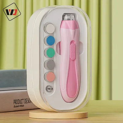 Best Selling Soft Lighting Does Not Glare Baby Nail Trimmer Rechargeable Multipurpose Grindable Toenails Baby Nail File Trimmer