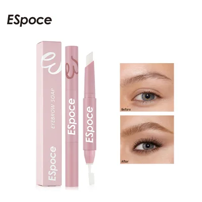 Private Label Long Lasting Non-sticky Eyebrow Sculpting Wax Wholesale Waterproof Dual-ended Eyebrow Pencil