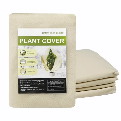 Factory Sale Garden Frost Winter Plant Protection Cover Reusable Plant Protector Drawstring Bags for Cold Birds