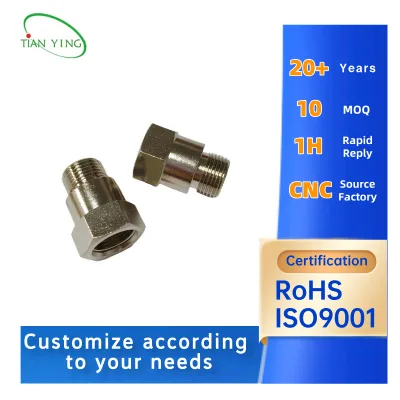 French Style Muti-coupling Extender Nickel Plated Brass Fitting Male Thread Plug Pipe Connector Adapter