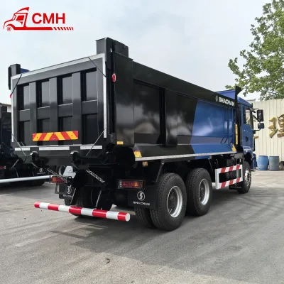 Construction Waste Management SHACMAN 6x4 Tipper 385HP Cummins Engine Power