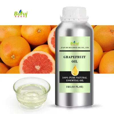 Manufacturer Wholesale Organic 100% Pure Natural Citrus Grapefruit Essential Oil Nourishing Huile Essentielle for Hair&Skin Care
