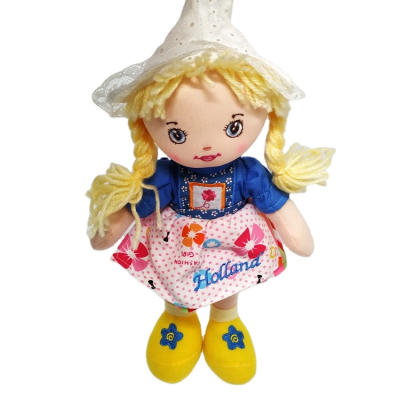 High Quality Good Price Lovely Stuffed Custom Fashion Ballet Cloth Rag Doll Plush Girl Holland Doll