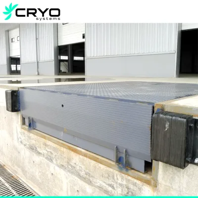 Warehouse High-duty 1000kg Capacity Electric Dock Leveler Cold Room Warehouse Dock Leveler