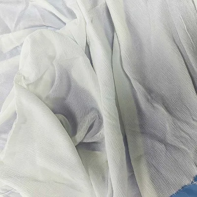 Smooth 100% Pure Silk Crepe Smoothly Fabric for Women's Scarf or Hijabs or Dress