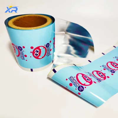Customizable Aseptic Flexible Aluminium Foil Packaging Roll Film for Automatic Plastic Sachet Rolls Use for Sugar