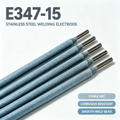 E347-15 Stainless Steel Welding Electrode 2.5mm-4.0mm Niobium Stabilized Welding Rod